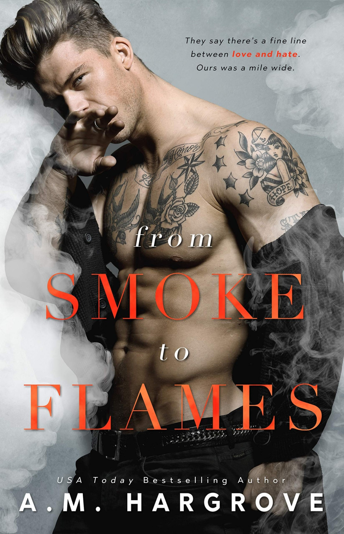 From Smoke To Flames A West Brothers Novel Hargrove Am
