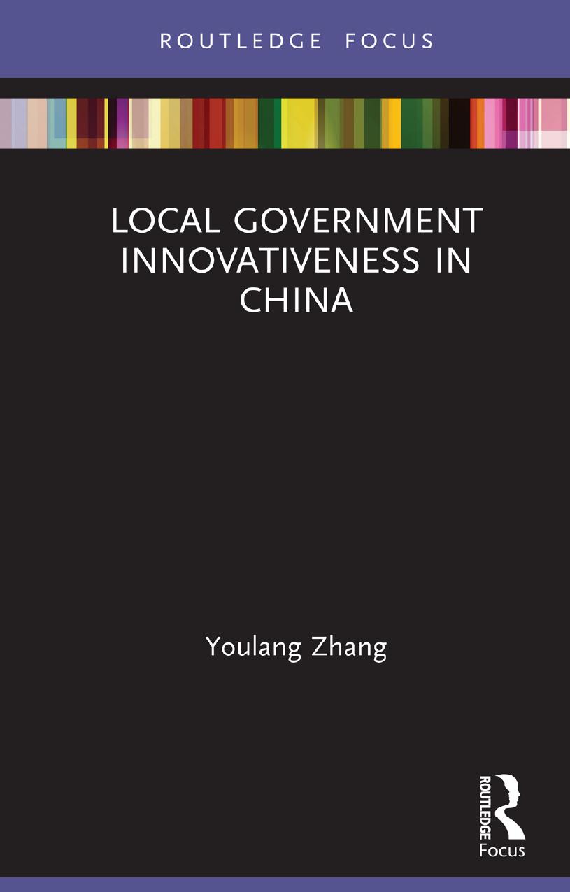 Local Government Innovativeness In China Youlang Zhang