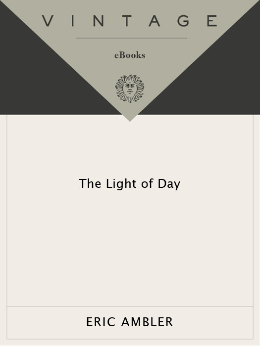 The Light Of Day Eric Ambler