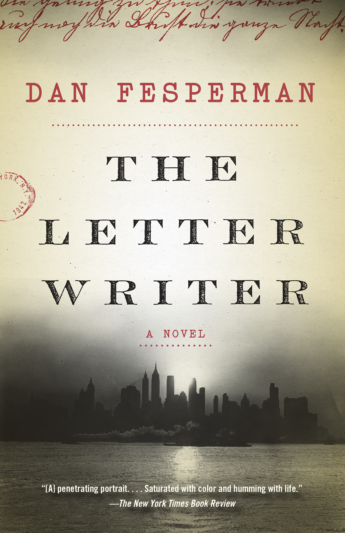 The Letter Writer A Novel 6th Edition Fesperman Dan