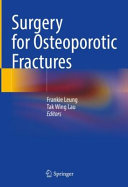 Surgery For Osteoporotic Fractures Frankie Leung Tak Wing Lau Editors