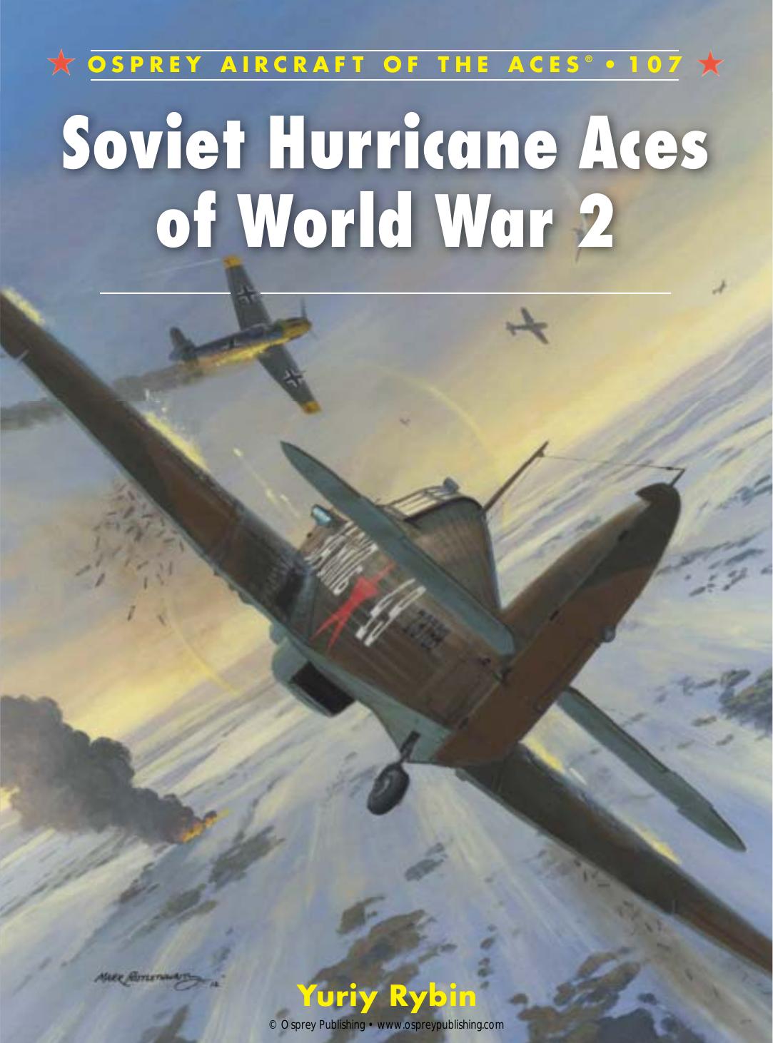 Soviet Hurricane Aces Of World War 2 1st Edition Yuriy Rybin