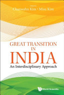 Great Transition In India An Interdisciplinary Approach Chanwahn Kim