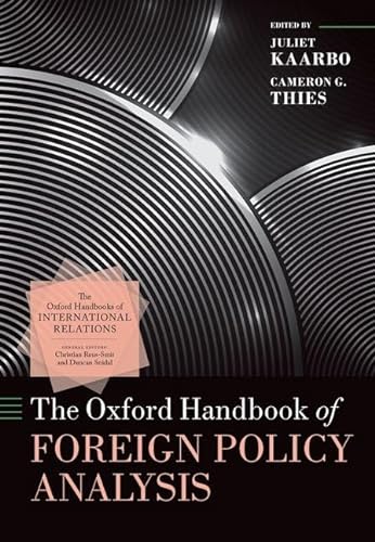 The Oxford Handbook Of Foreign Policy Analysis Juliet Kaarbo