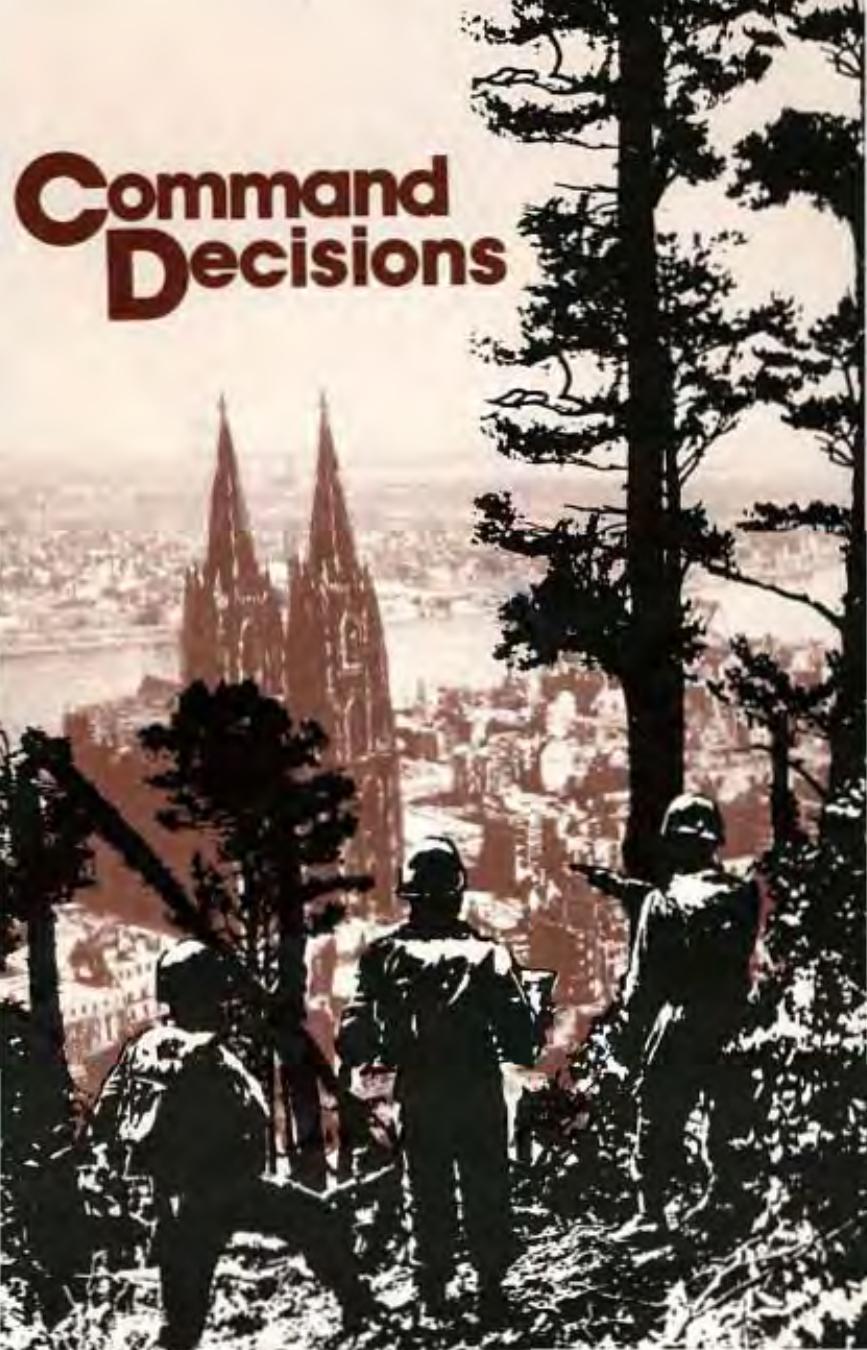 Command Decisions Greenfield Editor Kent Roberts