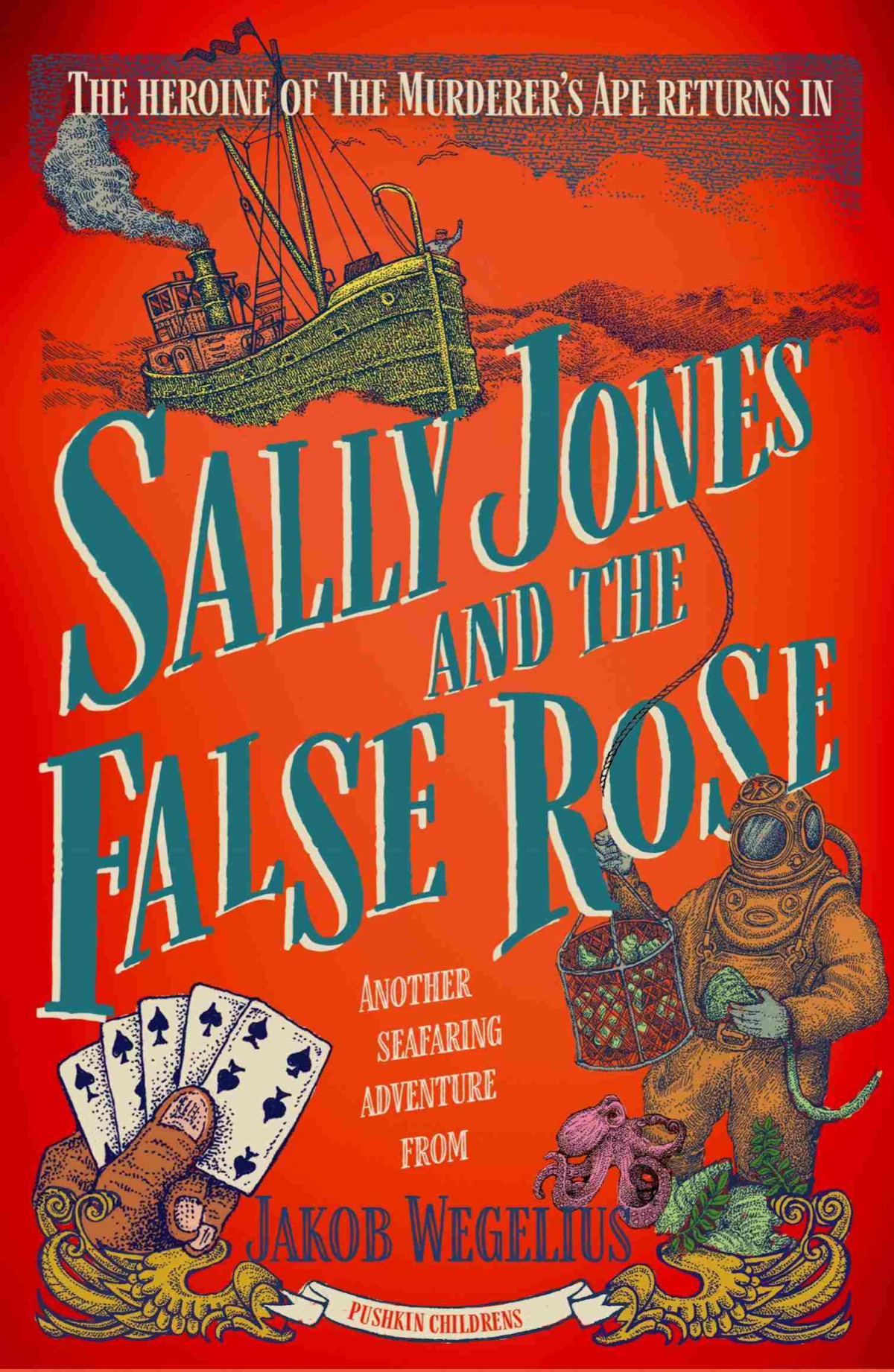 Sally Jones And The False Rose Jakob Wegelius