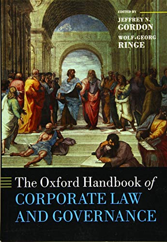 The Oxford Handbook Of Corporate Law And Governance Reprint Gordon