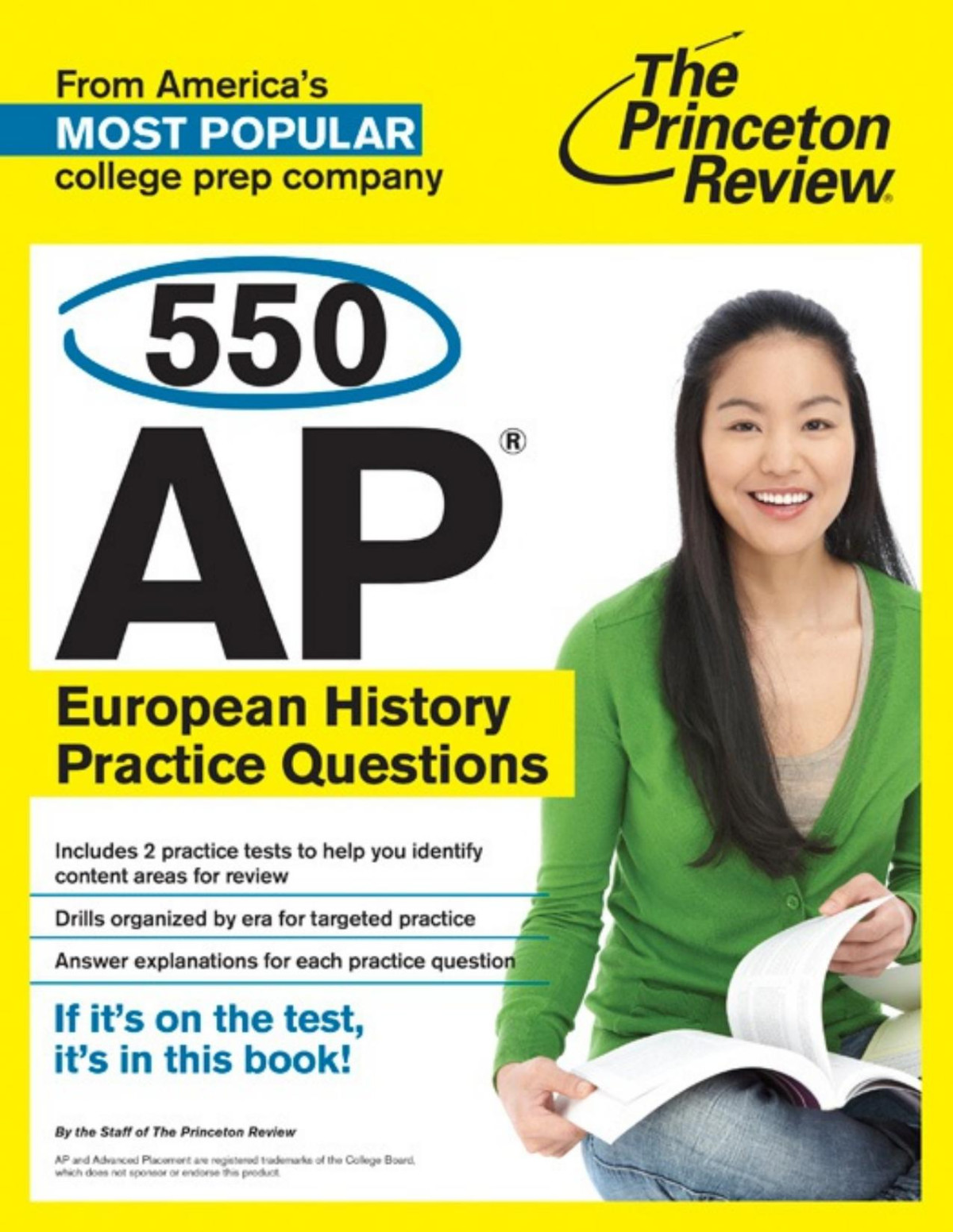 550 Ap European History Practice Questions Princeton Review
