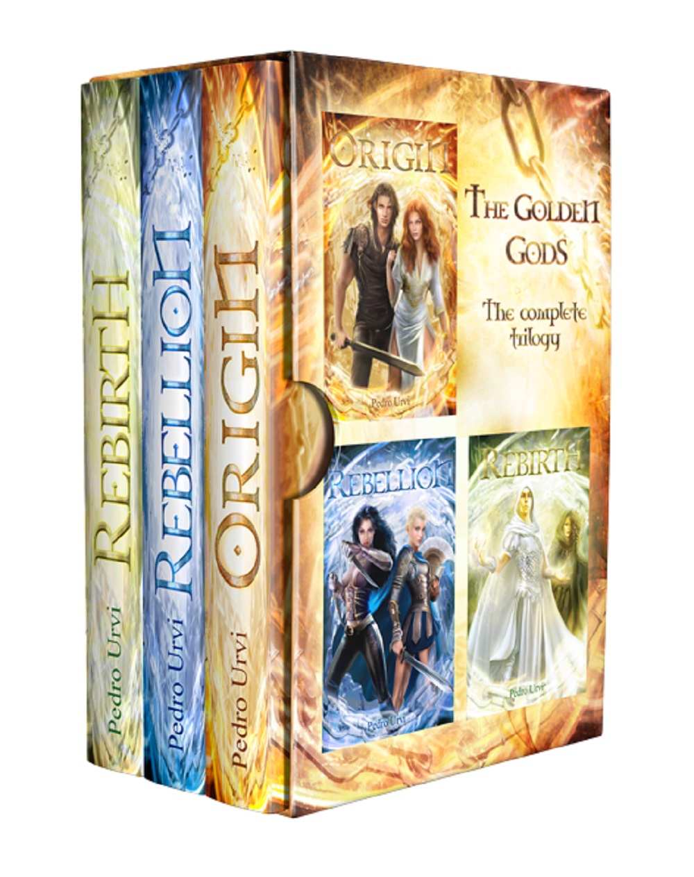 The Secret Of The Golden Gods Omnibus Edition Books 13 Complete Series Pedro Urvi