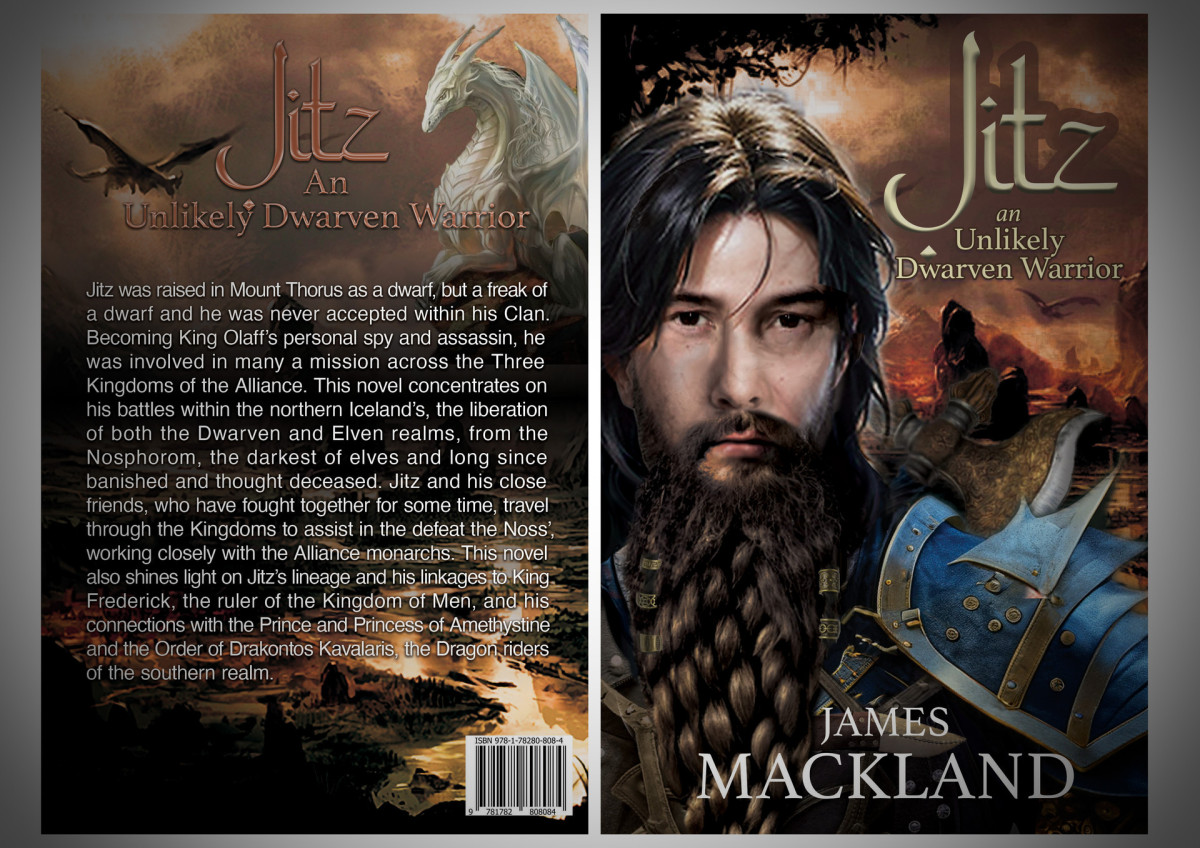 Jitz An Unlikely Dwarven Warrior Mackland James