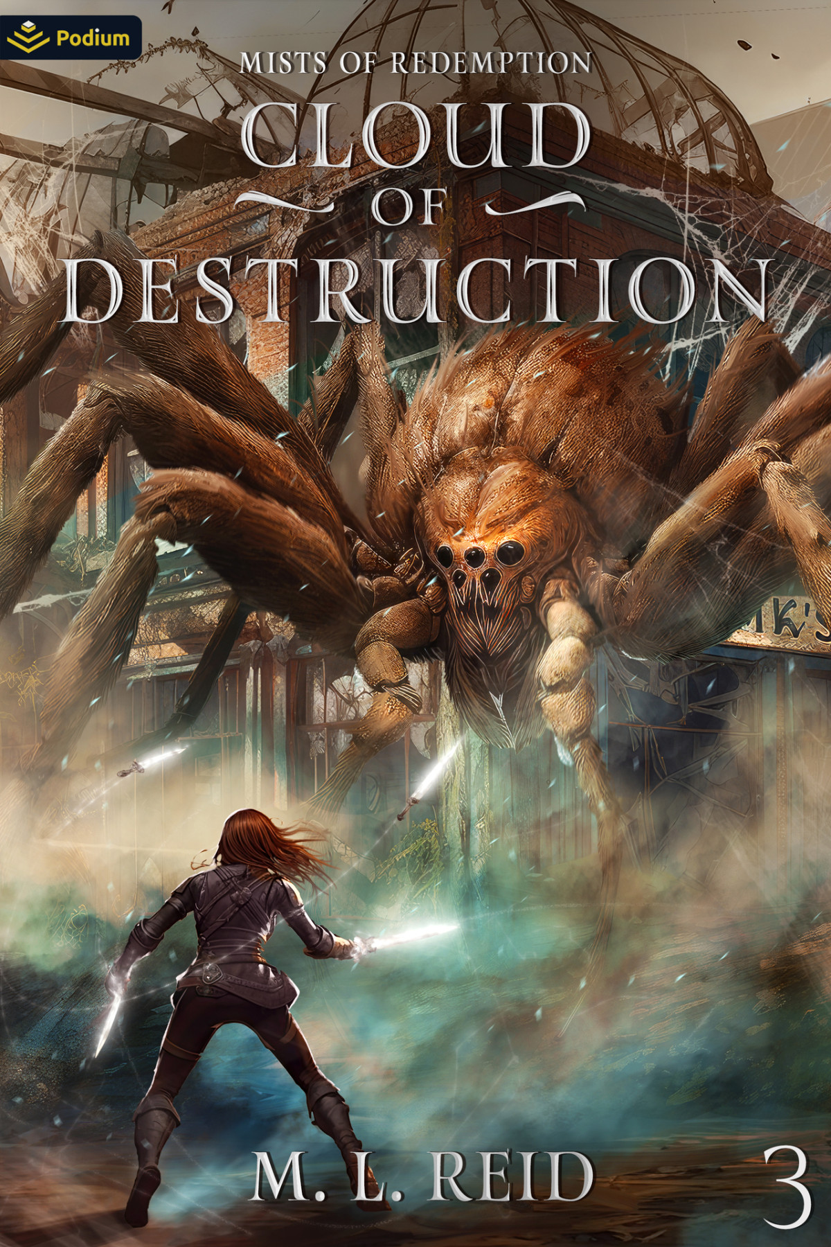 Cloud Of Destruction A Postapocalyptic Litrpg Mists Of Redemption Book 3 M L Reid