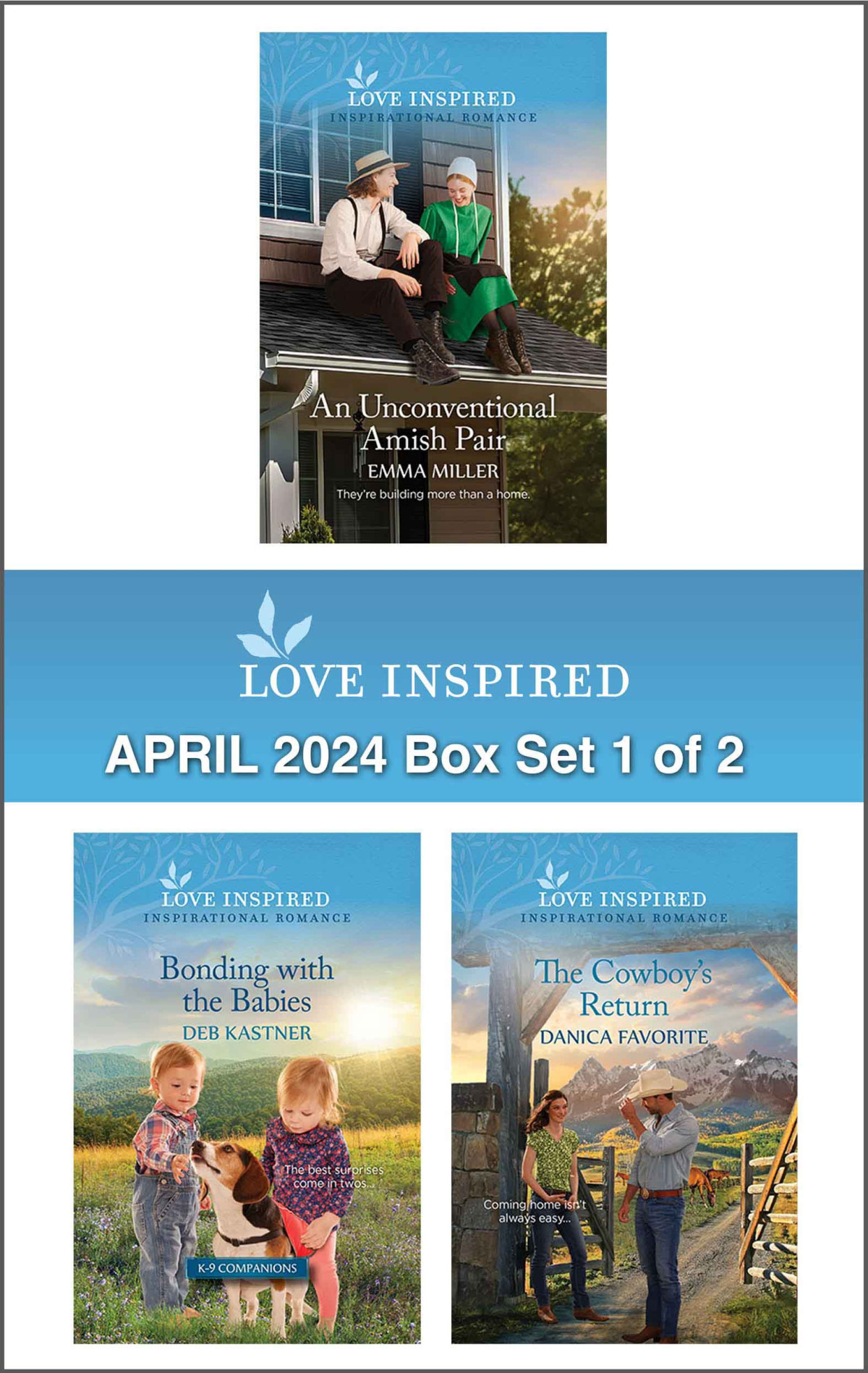 Love Inspired April 2024 Box Set 1 Of 2 Emma Miller Deb Kastner And Danica Favorite