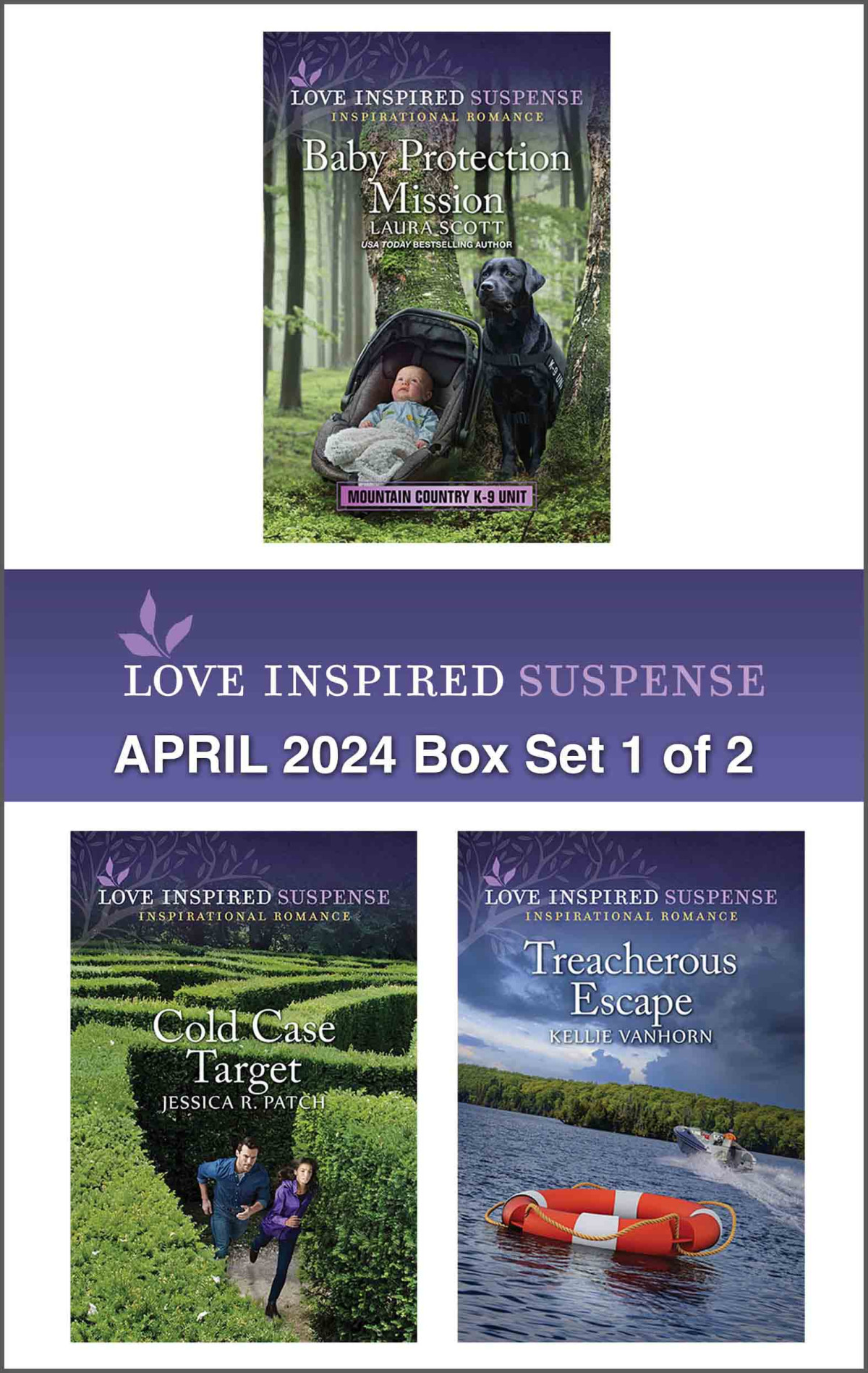 Love Inspired Suspense April 2024 Box Set 1 Of 2 Laura Scott