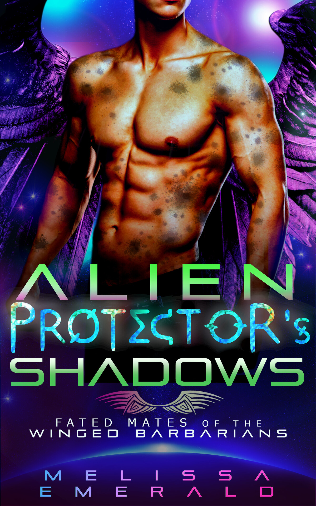 Alien Protectors Shadows A Scifi Romance Book 3 Of The Fated Mates Of The Winged Barbarians Series Melissa Emerald