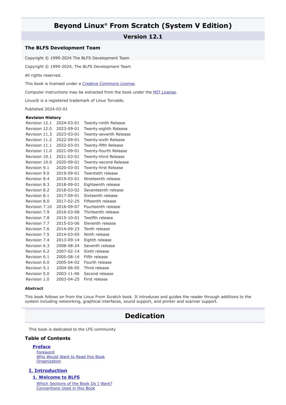 Beyond Linux From Scratch 121 Created By Gerard Beekmans Managing Editor Bruce Dubbs