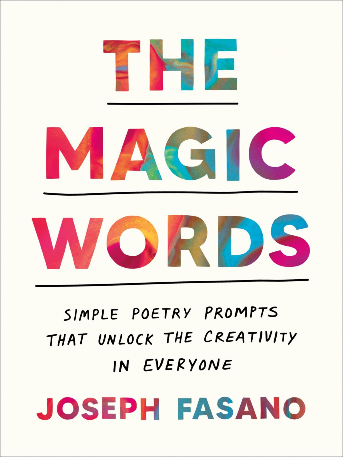 The Magic Words Simple Poetry Prompts That Unlock The Creativity In Everyone Joseph Fasano
