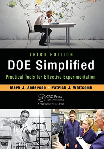 Doe Simplified Practical Tools For Effective Experimentation Third Edition 3rd Edition Anderson