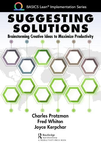 Suggesting Solutions Brainstorming Creative Ideas To Maximize Productivity 1st Edition Protzman