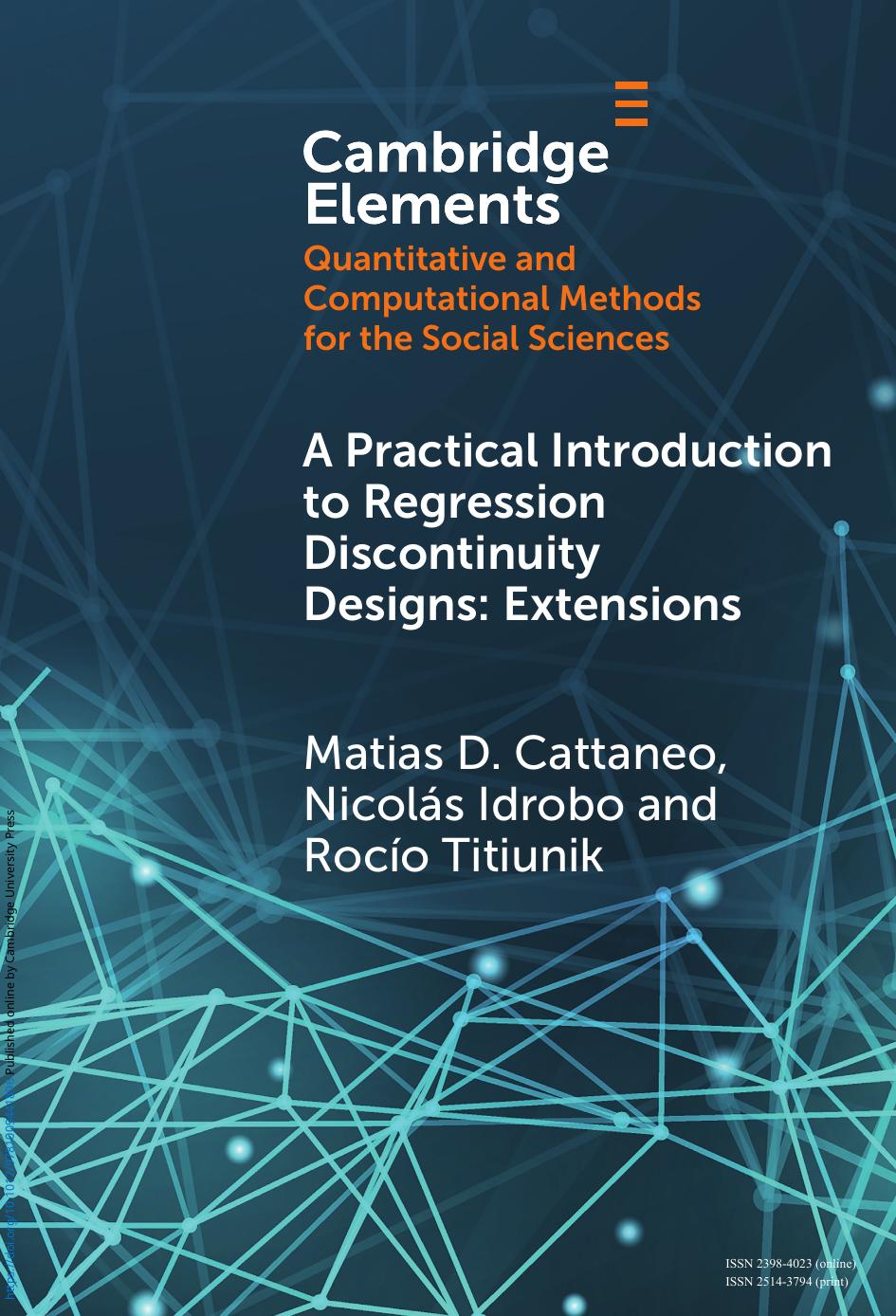A Practical Introduction To Regression Discontinuity Designs Extensions Matias D Cattaneo