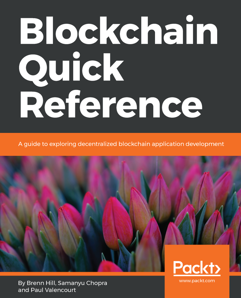 Blockchain Quick Reference Brenn Hill