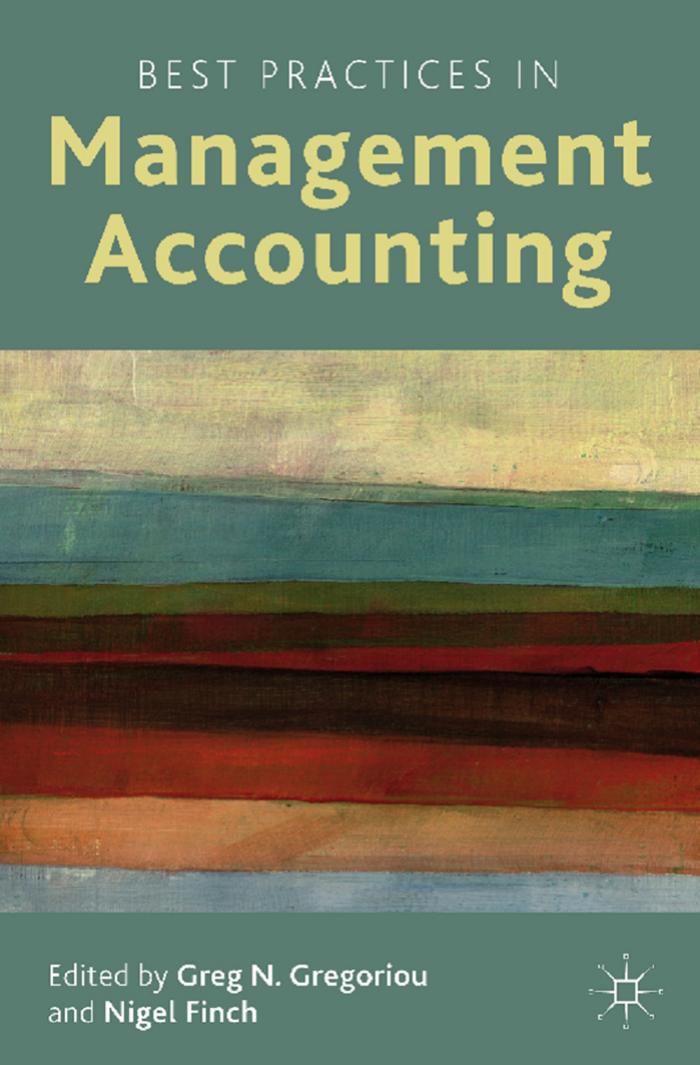 Best Practices In Management Accounting Greg N Gregoriou Nigel Finch
