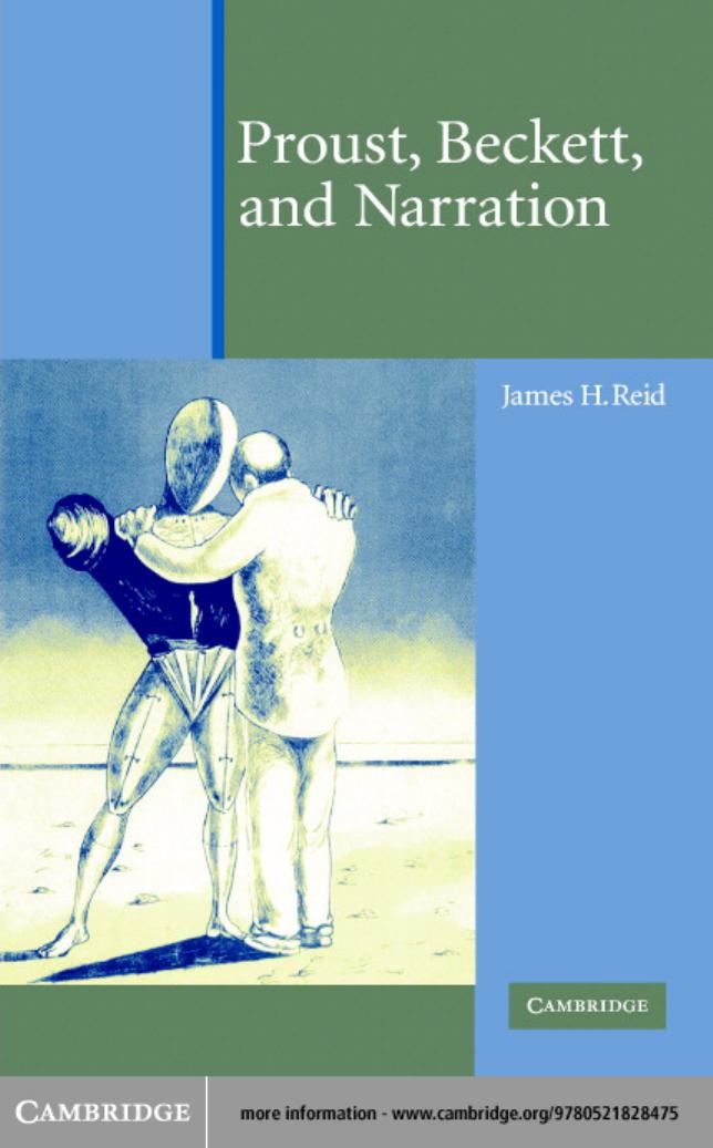 Proust Beckett And Narration James H Reid