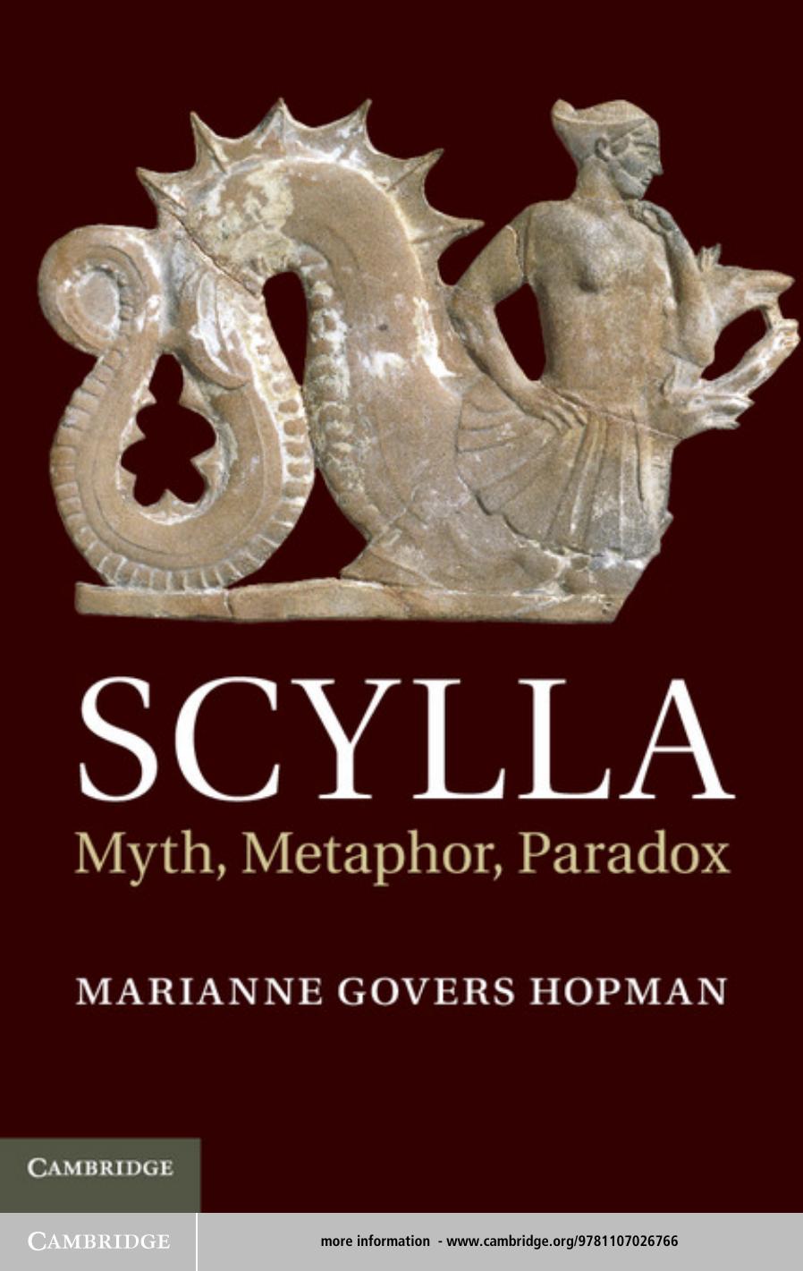 Scylla Myth Metaphor Paradox Marianne Govers Hopman