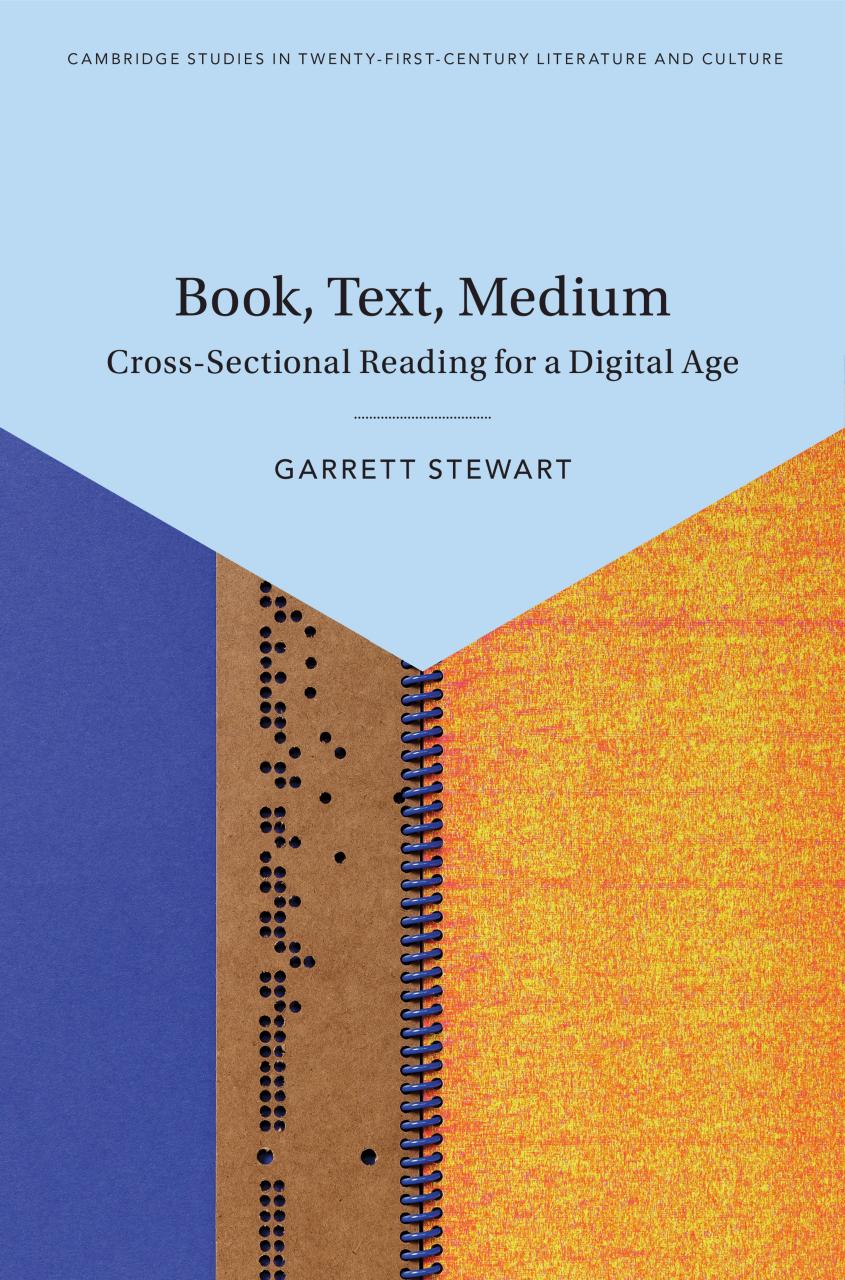 Book Text Medium Crosssectional Reading For A Digital Age Garrett Stewart