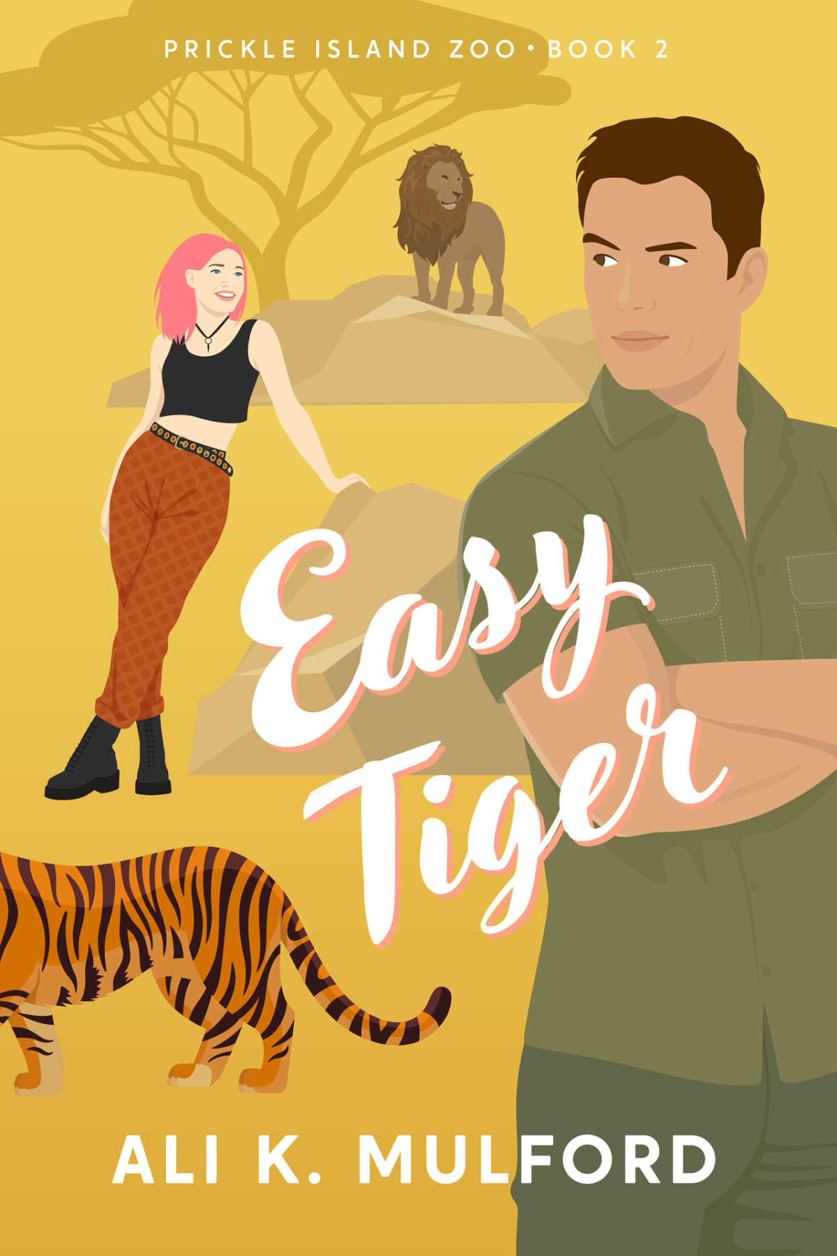 Easy Tiger Prickle Island Zoo Book 2 Ali K Mulford