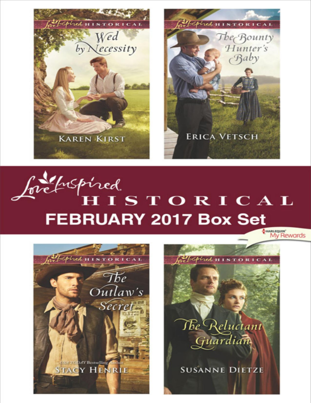 Love Inspired Historical February 2017 Box Set Karen Kirst