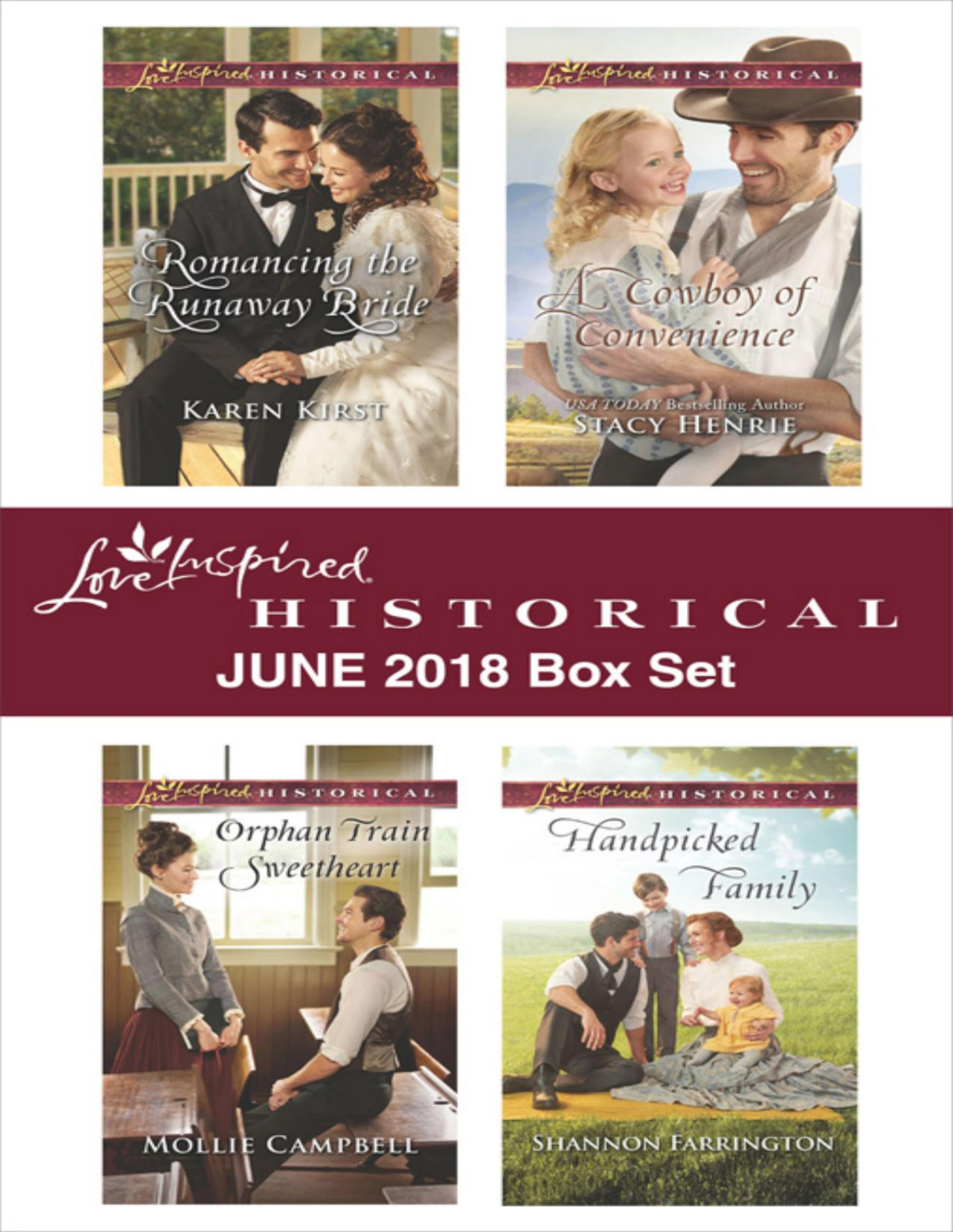 Love Inspired Historical June 2018 Box Set Karen Kirst