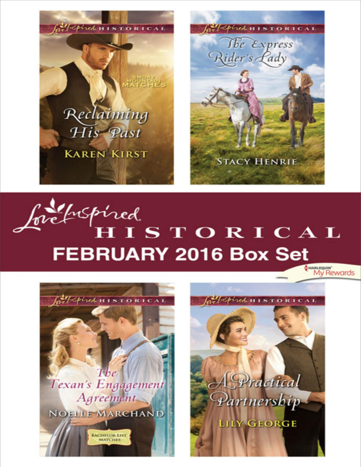 Love Inspired Historical February 2016 Box Set Karen Kirst