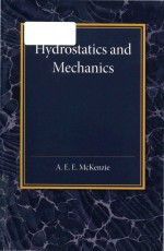 Hydrostatics And Mechanics A E E Mckenzie
