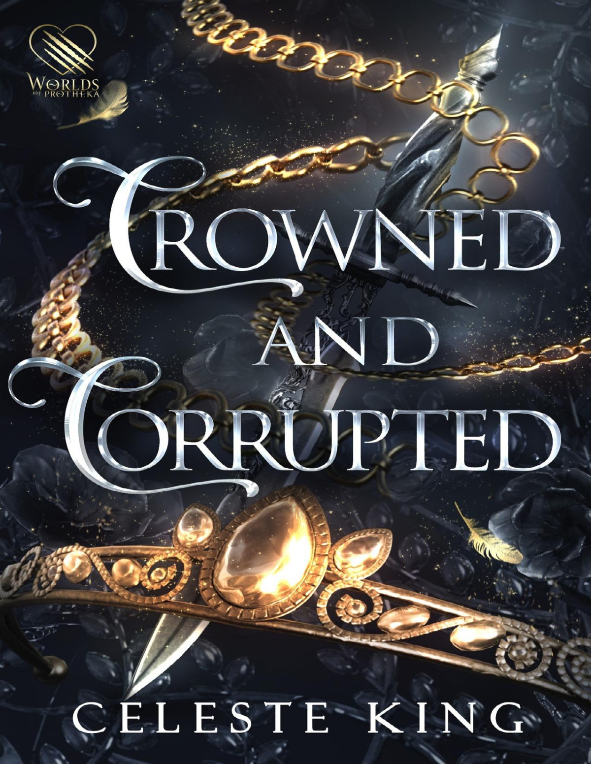 Crowned And Corrupted A Dark Fantasy Romance Children Of The Dark Elves Celeste King