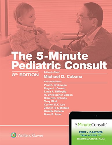 5minute Pediatric Consult 8th Edition Michael D Cabana