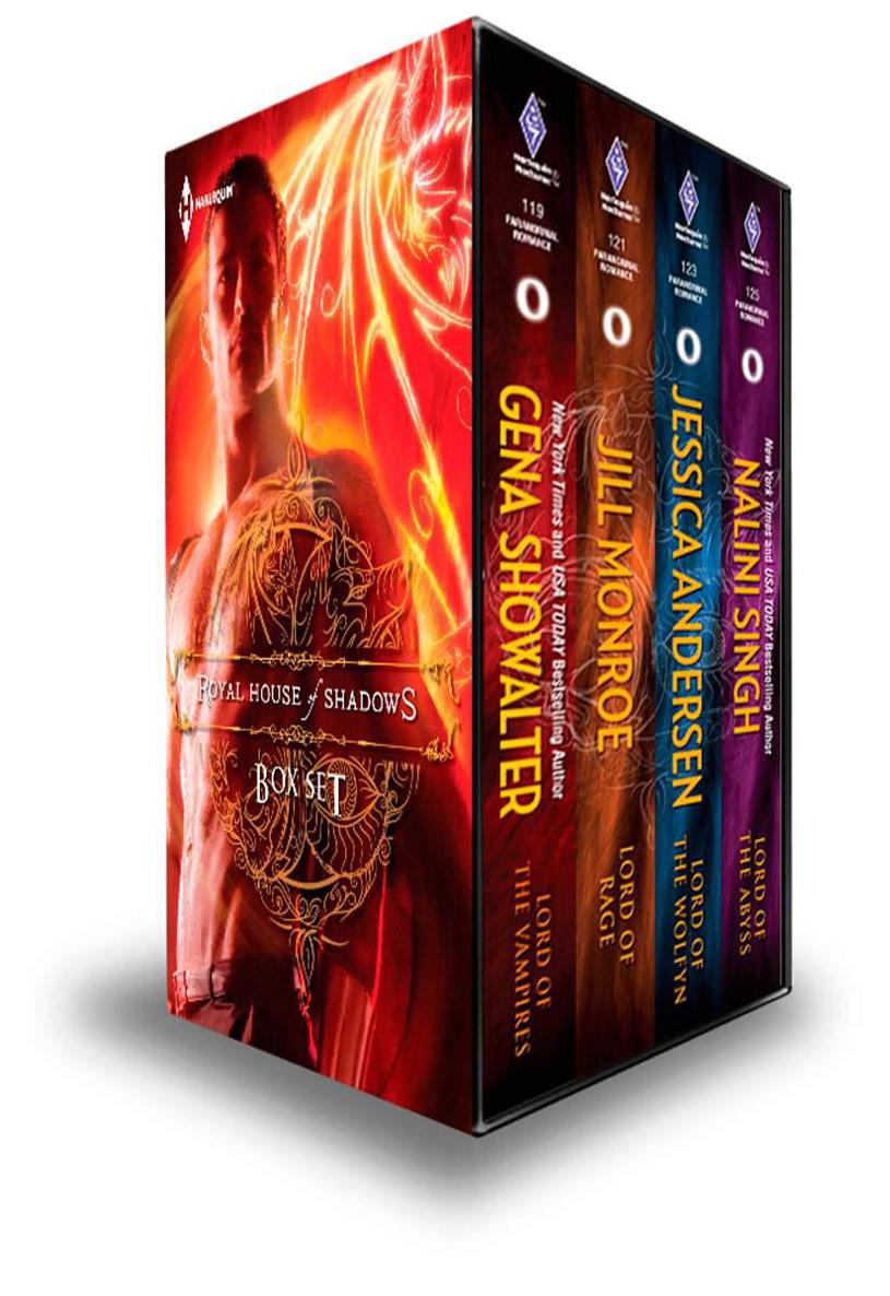 Royal House Of Shadows Box Set Lord Of The Vampireslord Of Ragelord Of The Wolfynlord Of The Abyss Gena Showalter Jill Monroe Jessica Andersen Nalini Singh