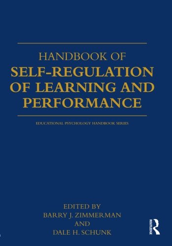 Handbook Of Selfregulation Of Learning And Performance 1st Edition Barry J Zimmerman
