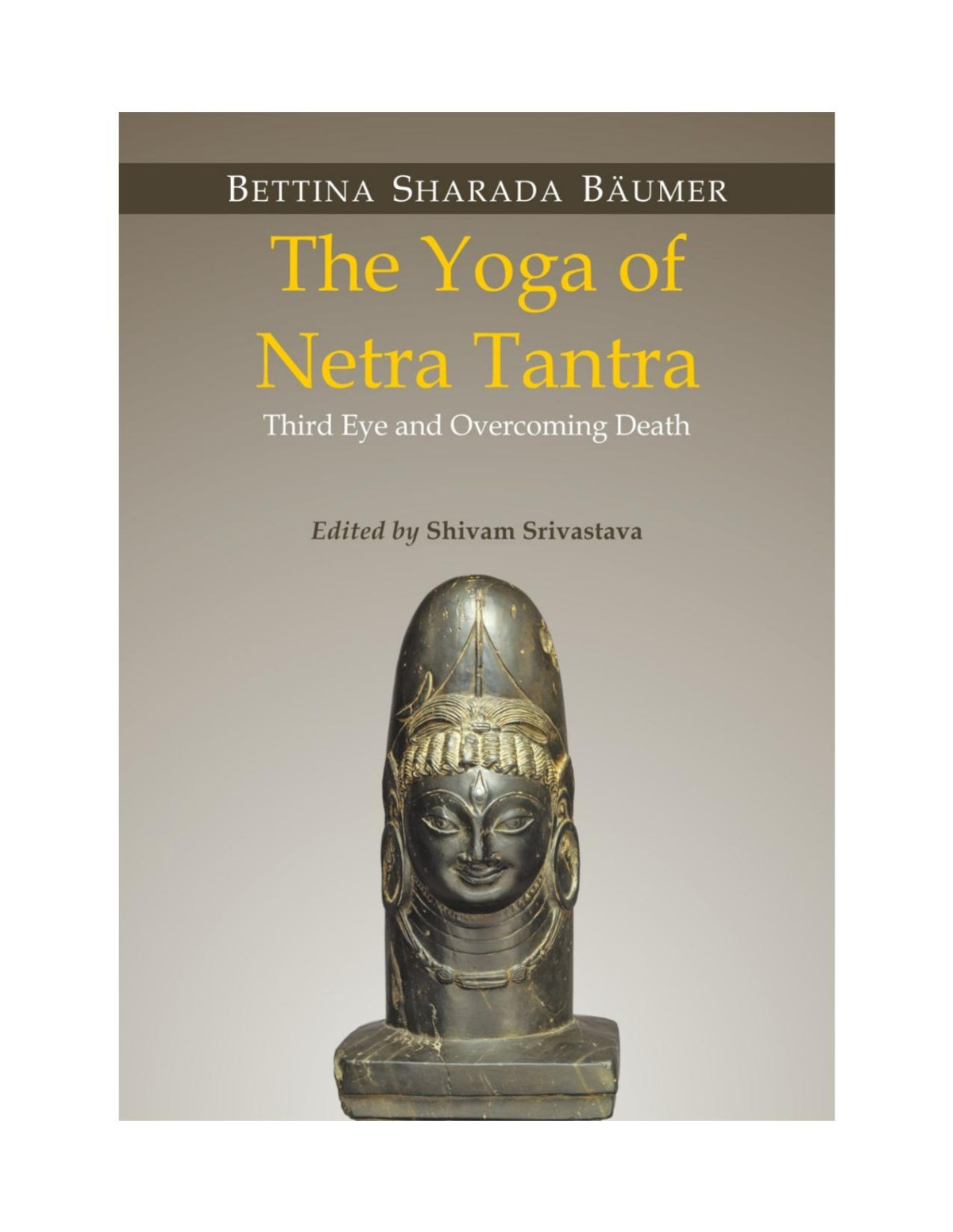 Yoga Of Netra Tantra Third Eye And Overcoming Death 2019th Edition Bettina Sharada Bumer