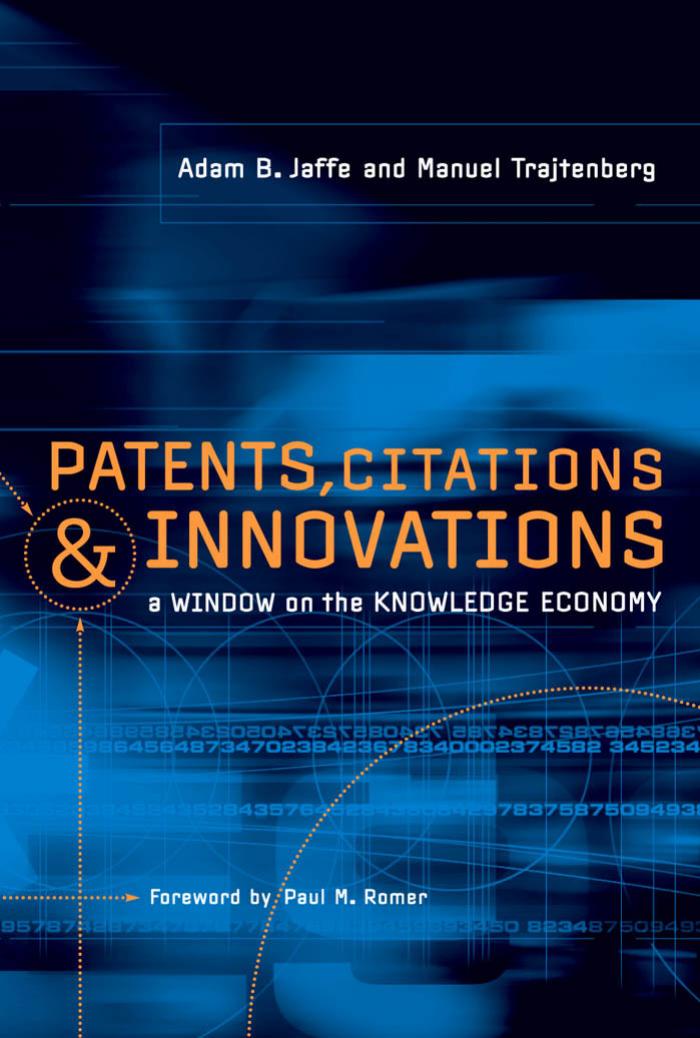 Patents Citations And Innovations Jaffe Adam B Trajtenberg