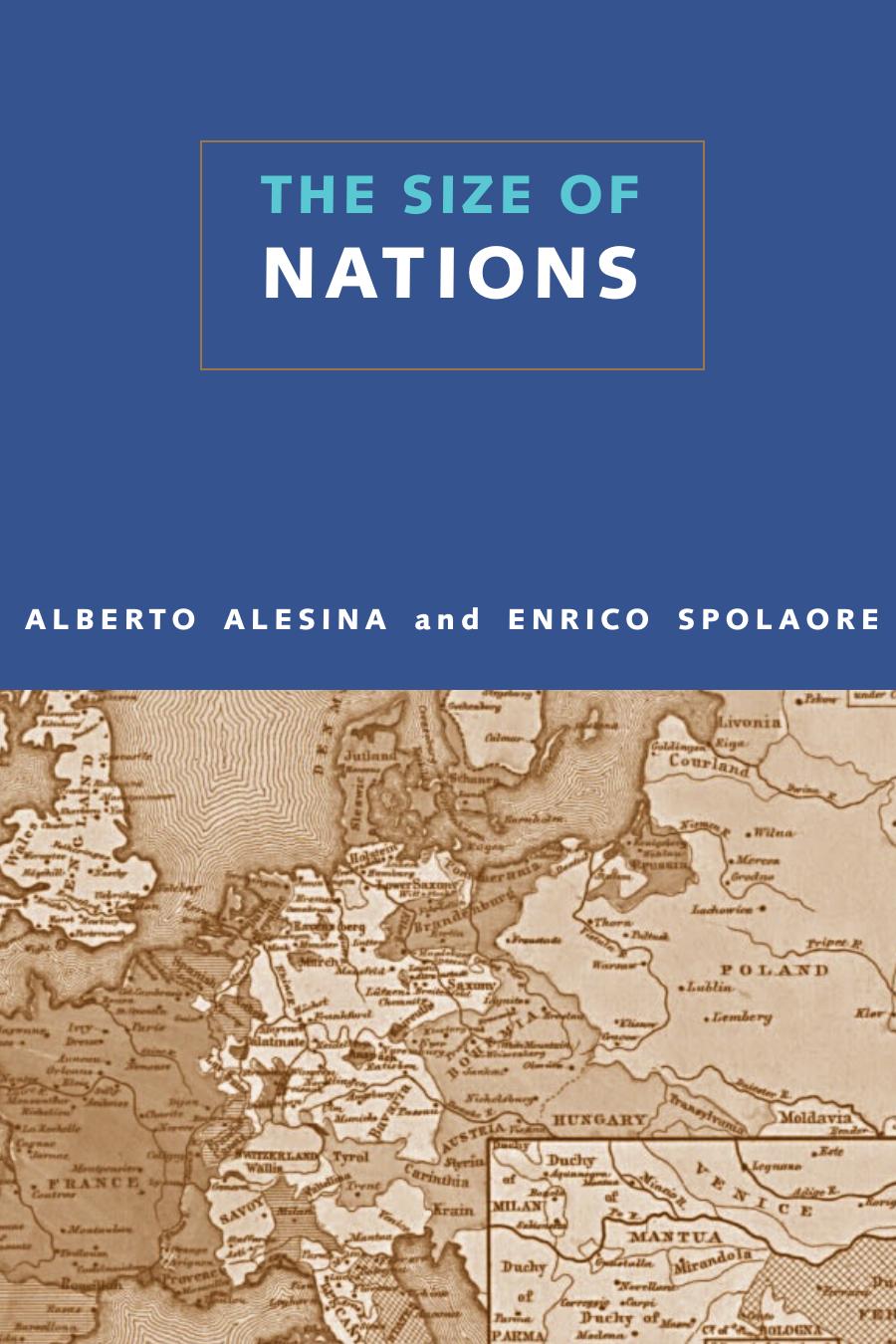 The Size Of Nations Alberto Alesina Enrico Spolaore