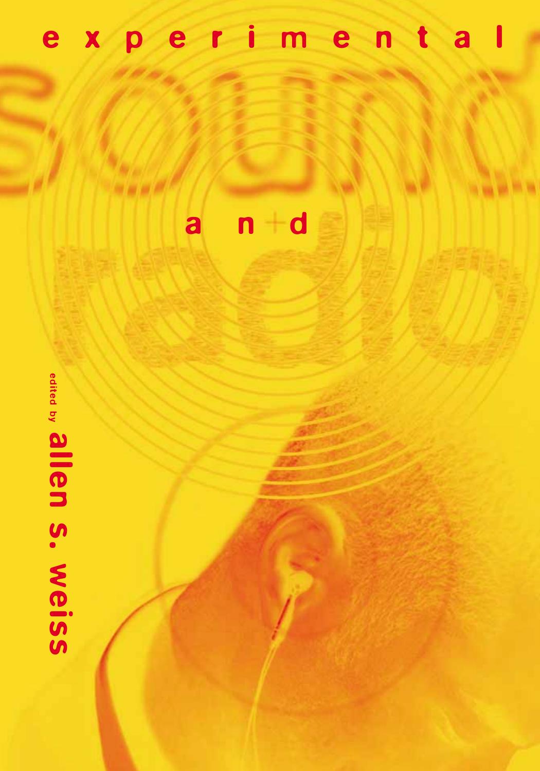 Experimental Sound Radio Allen S Weiss