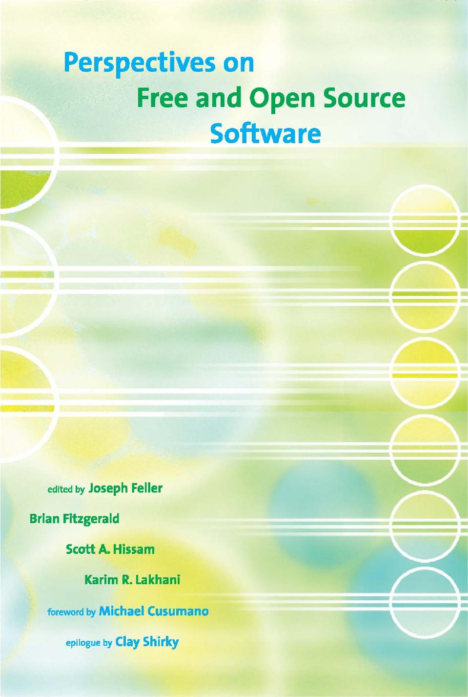 Perspectives On Free And Open Source Software Joseph Feller