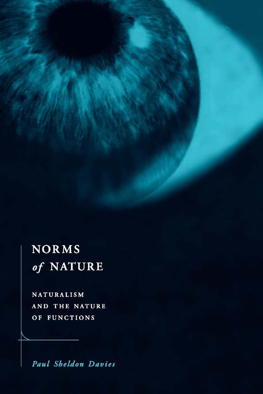 Norms Of Nature Davies Paul Sheldon