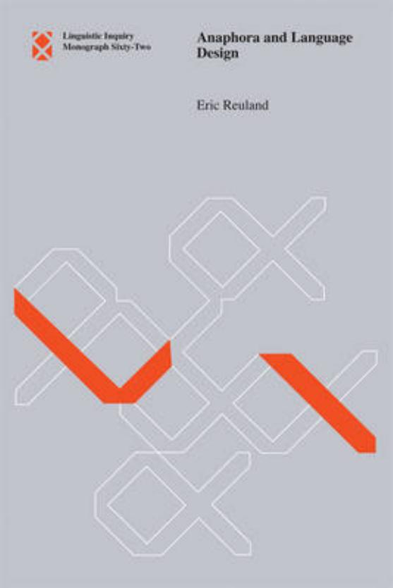 Anaphora And Language Design Reuland Eric