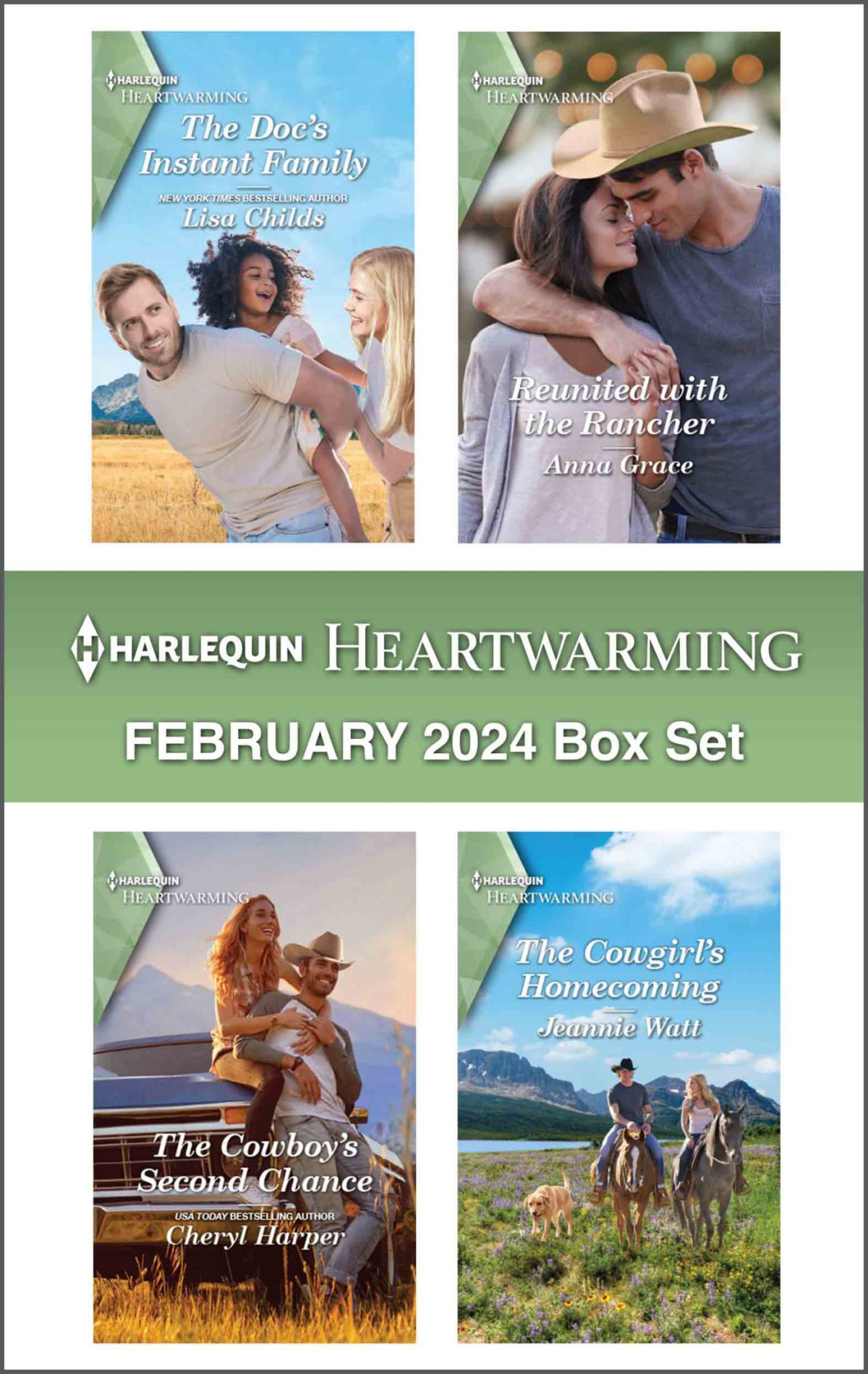 Harlequin Heartwarming February 2024 Box Set Lisa Childs
