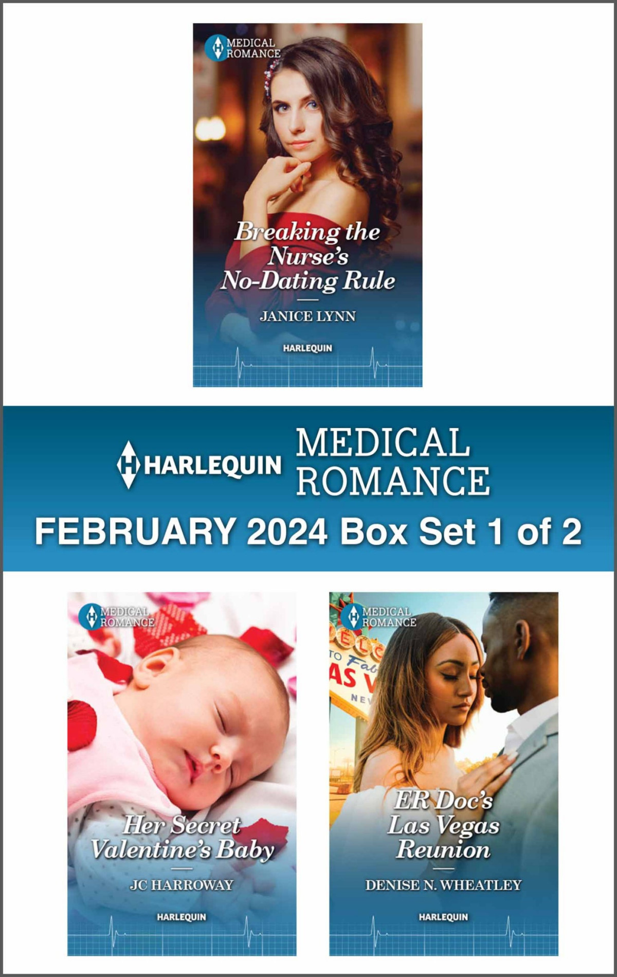 Harlequin Medical Romance February 2024 Box Set 1 Of 2 Janice Lynn