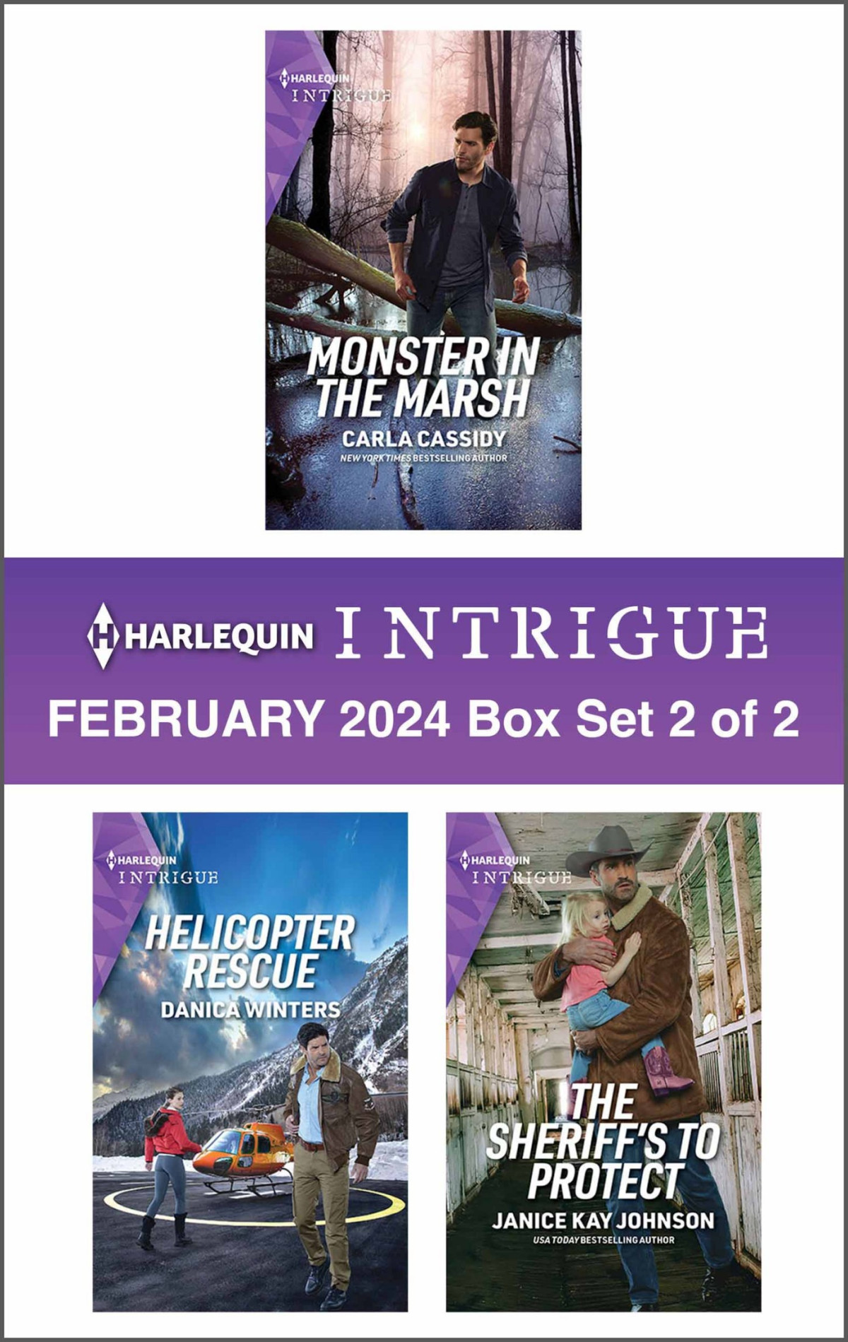 Harlequin Intrigue February 2024 Box Set 2 Of 2 Carla Cassidy