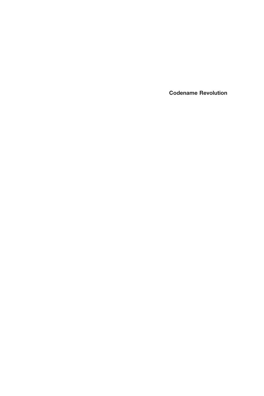 Codename Revolution The Nintendo Wii Platform Steven E Jones George Kuriakose Thiruvathukal