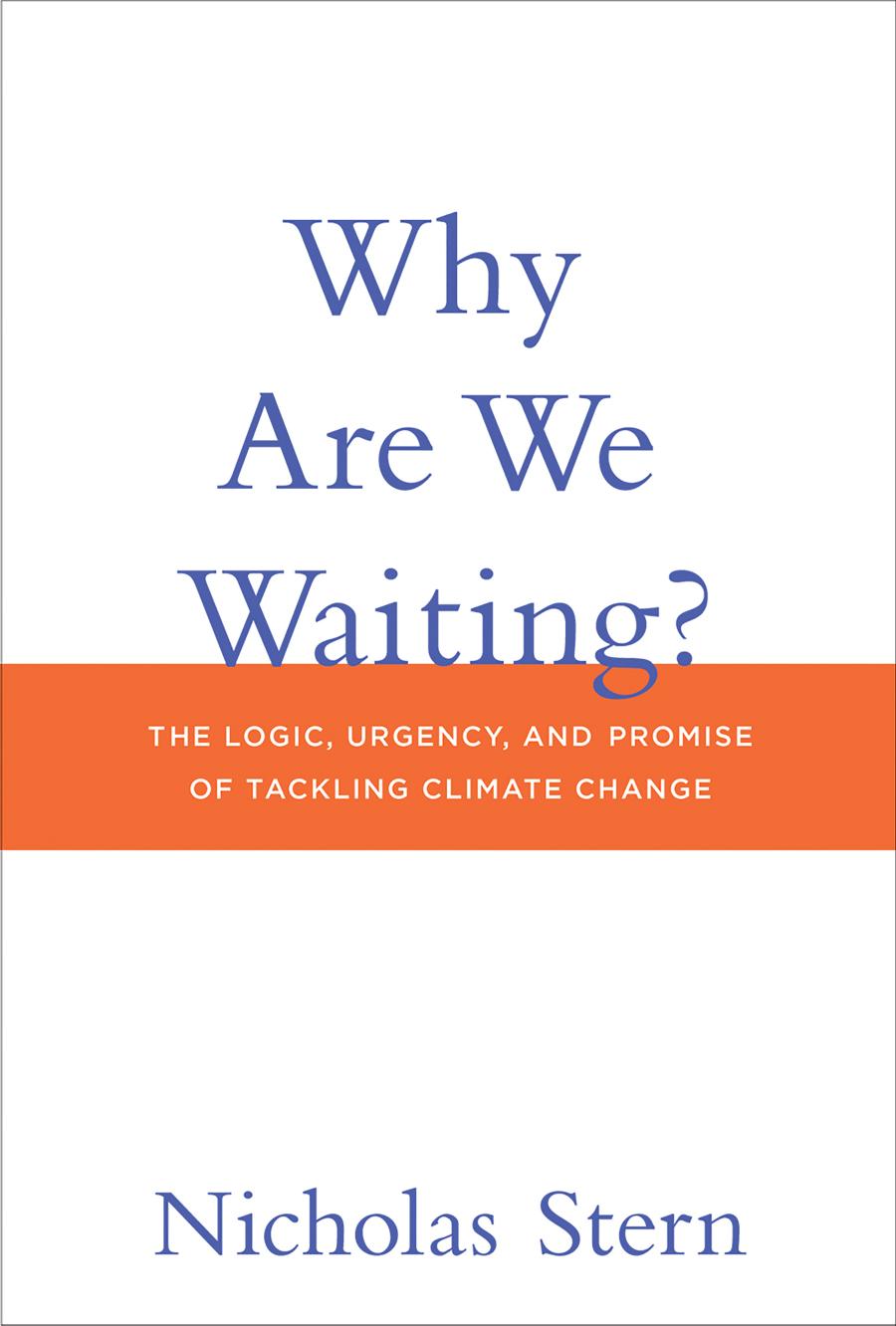 Why Are We Waiting Nicholas Stern