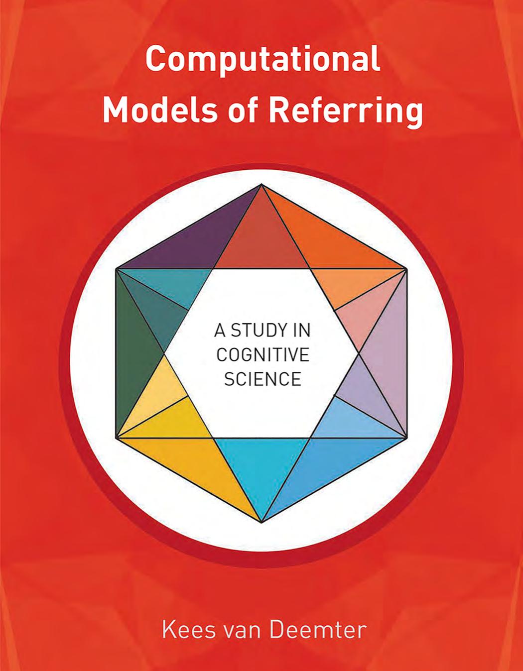 Computational Models Of Referring Computational Models Of Referring A Study In Cognitive Science